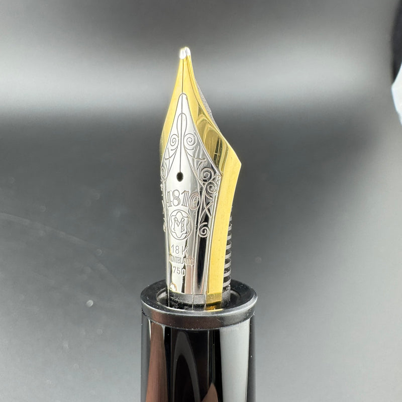 Montblanc Meisterstück No. 149 Fountain Pen 18K Gold Broad Nib Serviced