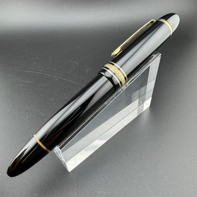 Montblanc Meisterstück No. 149 Fountain Pen 18K Gold Broad Nib Serviced