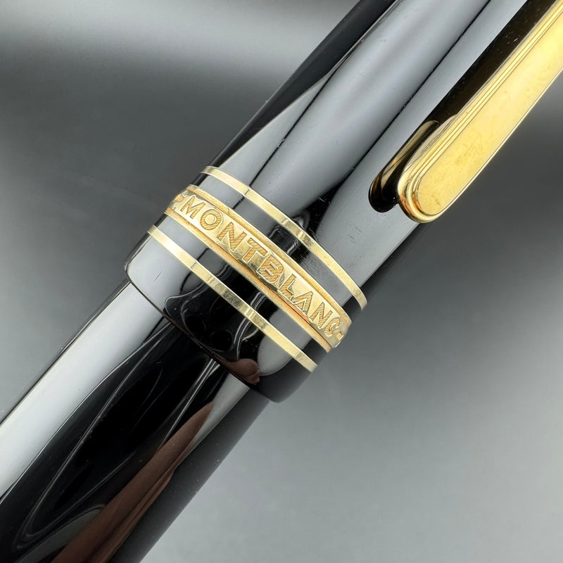 Montblanc Meisterstück No. 149 Fountain Pen 18K Gold Broad Nib Serviced