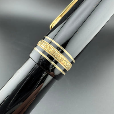 Montblanc Meisterstück No. 149 Fountain Pen 18K Gold Broad Nib Serviced