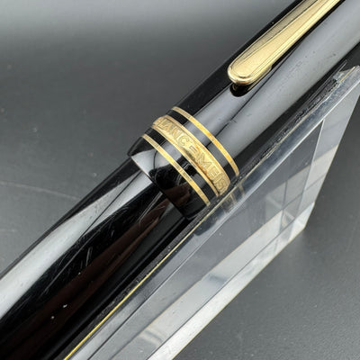 Montblanc Meisterstück No. 146 Fountain Pen 14K Gold Fine Nib Serviced