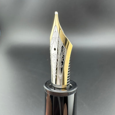 Montblanc Meisterstück No. 149 Fountain Pen 14K Gold Fine Nib Serviced