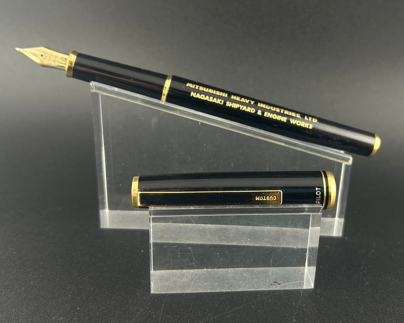 Pilot Custom Fountain Pen 14K Gold Medium nib Mitsubishi Heavy Industries