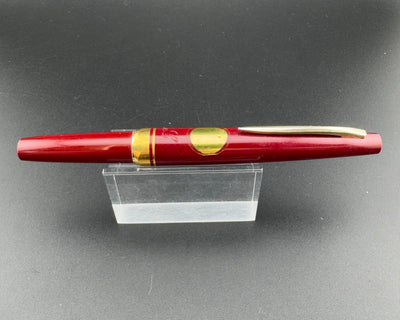 Pilot Elite L Burgundy Pocket Fountain Pen 18K Gold F Nib