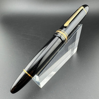 Montblanc Meisterstück No. 149 Fountain Pen 14K Gold Fine Nib Serviced