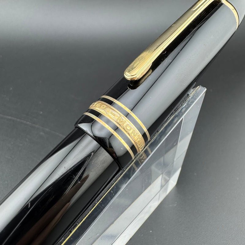 Montblanc Meisterstück No. 149 Fountain Pen 14K Gold Fine Nib Serviced