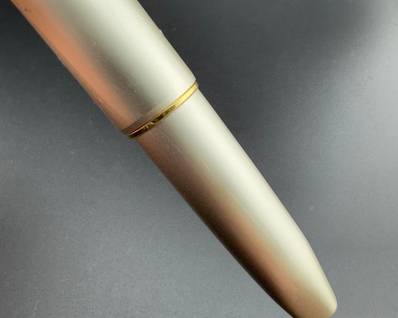 Platinum Silver Pocket Fountain Pen 18K Gold M Nib