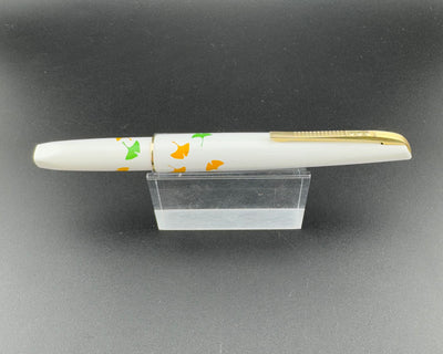 Platinum Painted Pocket Fountain Pen 18K Gold SF Nib