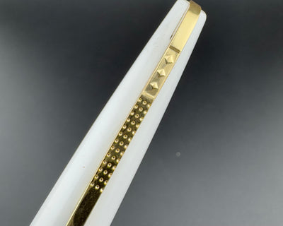 Platinum Painted Pocket Fountain Pen 18K Gold SF Nib