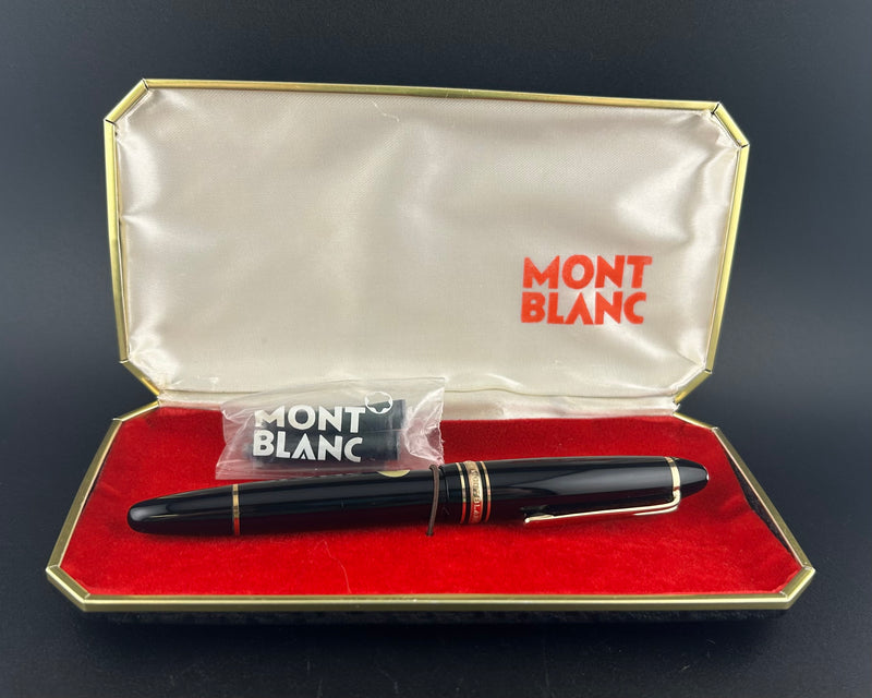 Montblanc Meisterstück No. 146 Fountain Pen Serviced 14C Gold, Fine Nib