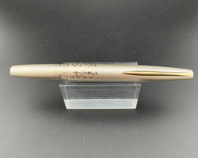 Pilot Silver & Pink Pocket Fountain Pen 18K Gold F Nib