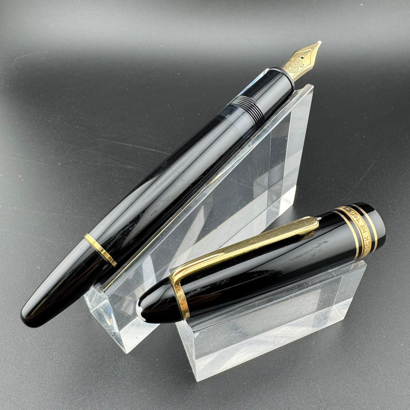 Montblanc Meisterstück No. 146 Fountain Pen 14C Gold Broad Nib Serviced