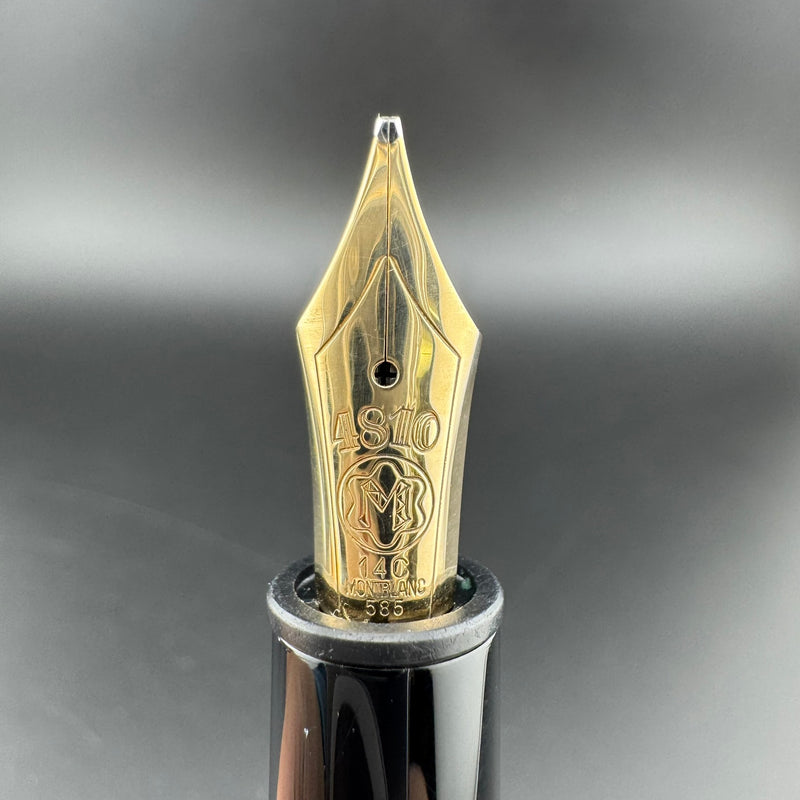 Montblanc Meisterstück No. 146 Fountain Pen 14C Gold Broad Nib Serviced