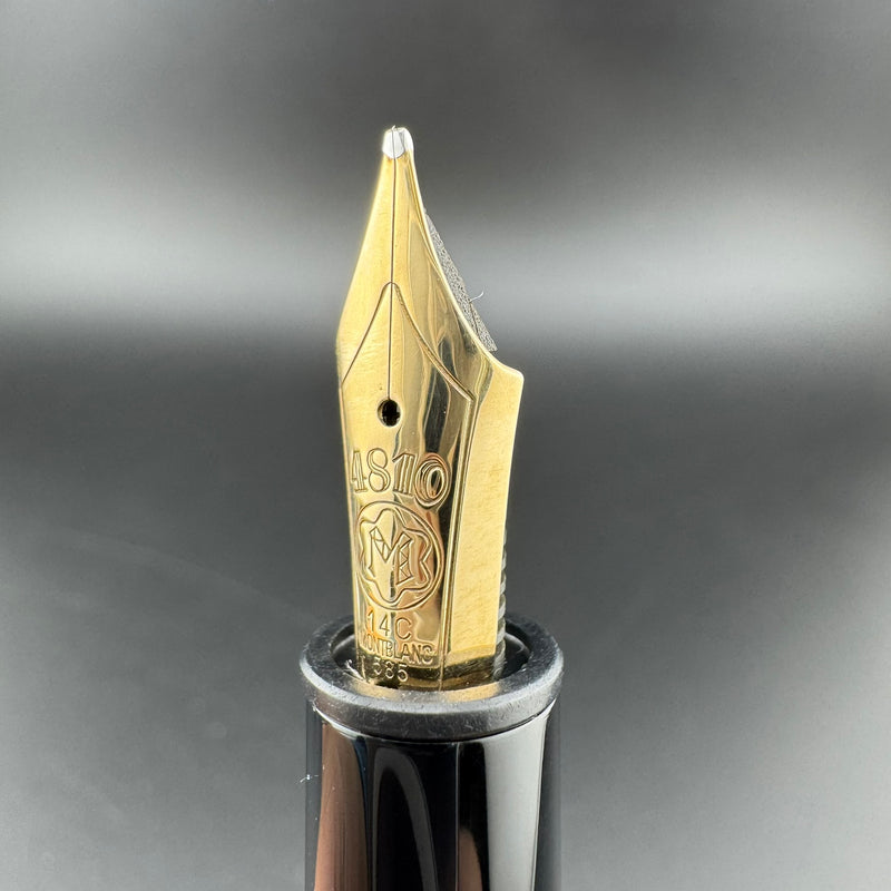 Montblanc Meisterstück No. 146 Fountain Pen 14C Gold Broad Nib Serviced