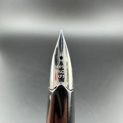 Pilot Elite Checkered Pocket Fountain Pen 14K Gold Fine Nib Apr 1981