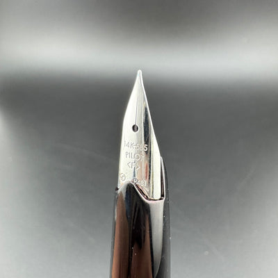 Pilot Elite Checkered Pocket Fountain Pen 14K Gold Fine Nib Apr 1981