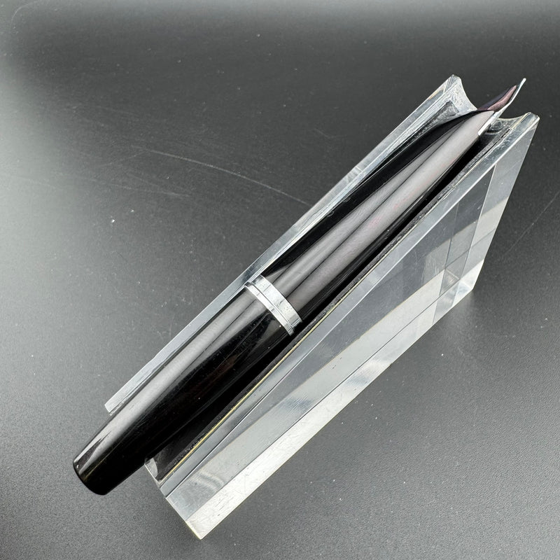 Pilot Elite Checkered Pocket Fountain Pen 14K Gold Fine Nib Apr 1981