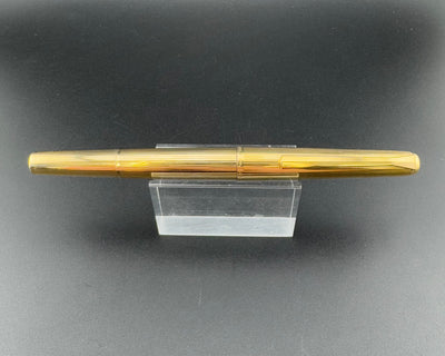 Pelikan No. 60 Rolled Gold Fountain Pen 18C Gold F Nib Serviced