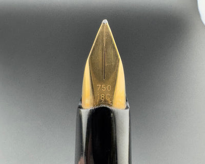 Pelikan No. 60 Rolled Gold Fountain Pen 18C Gold F Nib Serviced