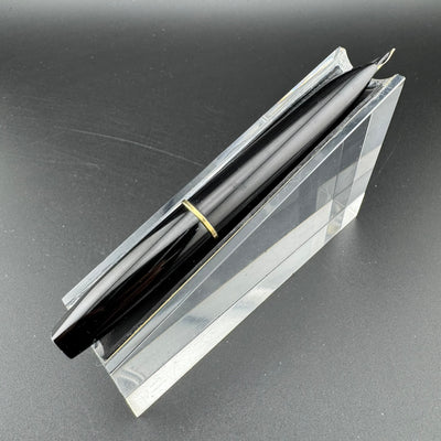 Platinum Black & Gold Pocket Fountain Pen 14K Gold Fine Nib