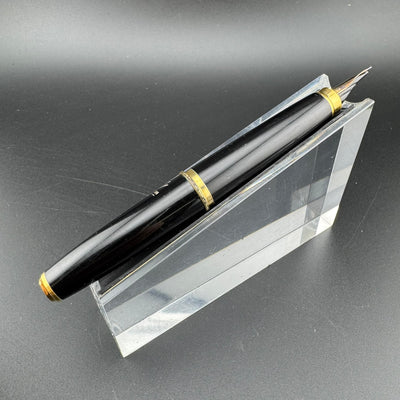 Platinum Black & Gold Pocket Fountain Pen 14K Gold MUSIC Nib
