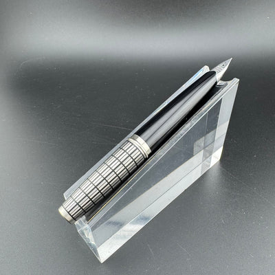 Pilot Elite Full Checkered Pocket Fountain Pen 18K Gold Fine Nib