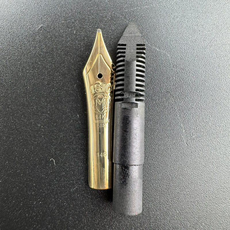 Montblanc Meisterstuck No. 146 14K Gold Fine Nib & Feed ONLY