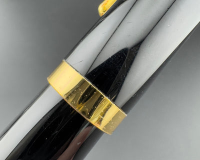 Ban-Ei Ebonite Urushi Fountain Pen 14K Gold 50 G.K. Medium Nib