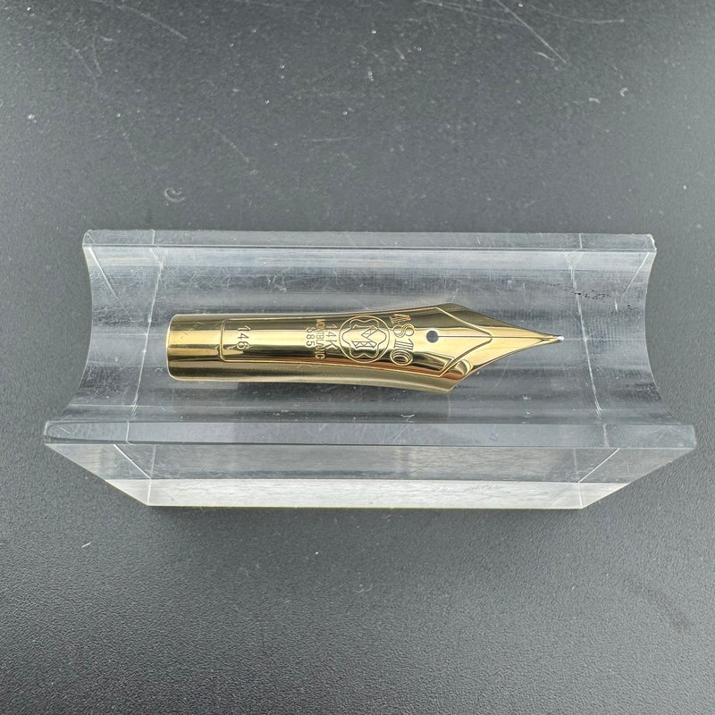 Montblanc Meisterstuck No. 146 Nib & Feed 14K Gold Fine Nib w/Split Ebonite Feed
