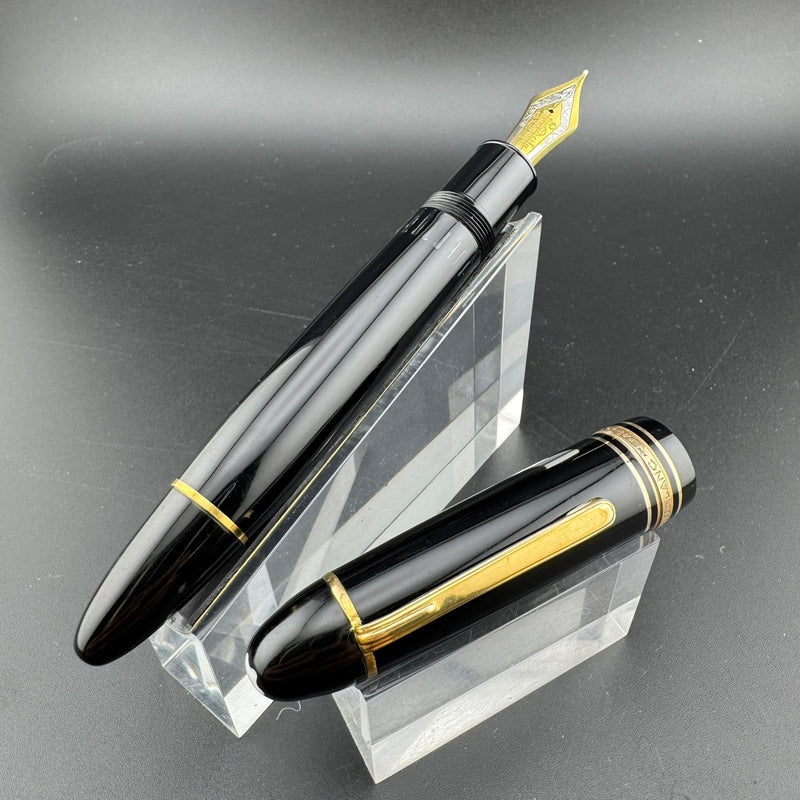 Montblanc Meisterstück No. 149 Fountain Pen 18C Gold Fine Nib Serviced
