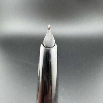 Montblanc No. 22 Black Resin Fountain Pen 14C Gold Fine Nib For Repair