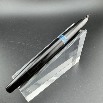 Montblanc No. 22 Black Resin Fountain Pen 14C Gold Fine Nib For Repair