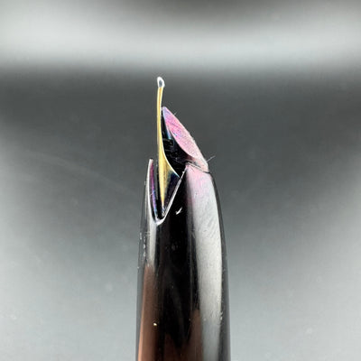 Montblanc No. 24 Black Resin Fountain Pen 14C Gold Fine Nib Serviced