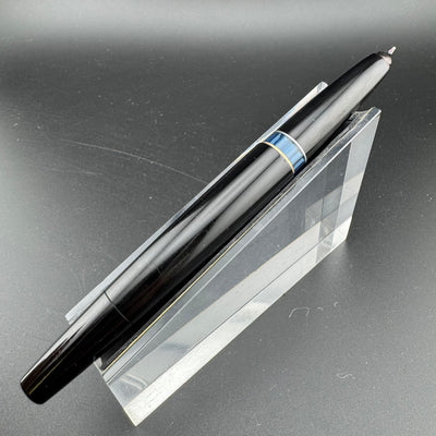 Montblanc No. 24 Black Resin Fountain Pen 14C Gold Fine Nib Serviced