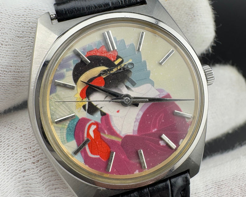 Seiko Lord Matic Ukiyo-e Dial 5606-7000 Automatic Men&