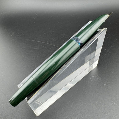 Montblanc No. 32 Green Resin Fountain Pen 14K Gold Extra-Fine Nib Serviced