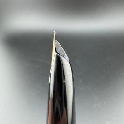 Montblanc No. 34 Black Resin Fountain Pen 14K Gold Fine Nib Serviced