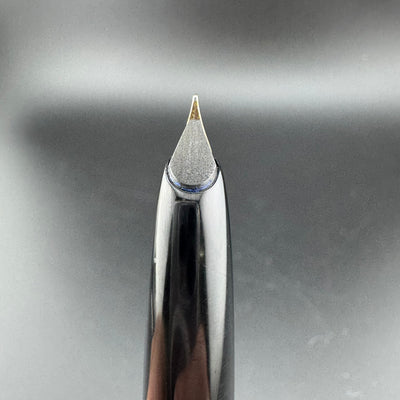 Montblanc No. 34 Black Resin Fountain Pen 14K Gold Fine Nib Serviced