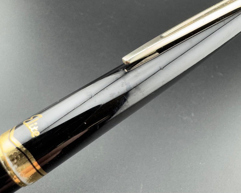 Pilot Elite Pocket Fountain Pen 14K Gold Fine Nib Jan 1978