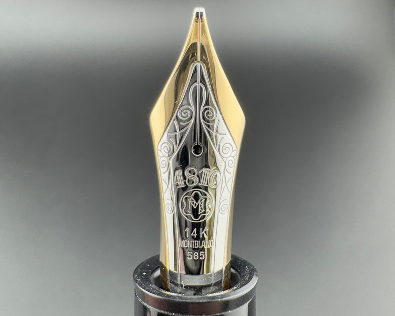 Montblanc Meisterstück No. 149 Fountain Pen 14K Gold Broad Nib Serviced