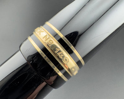 Montblanc Meisterstück No. 149 Fountain Pen 14K Gold Broad Nib Serviced