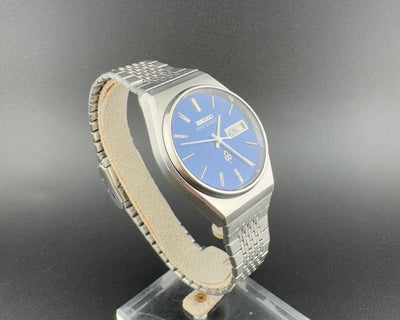 Seiko King Quartz Day/Date Ref. 4823-8130 Men's Quartz Watch Blue Dial