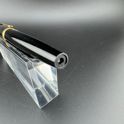 Montblanc 221P Black Resin Fountain Pen 14K Gold Extra-Fine Nib