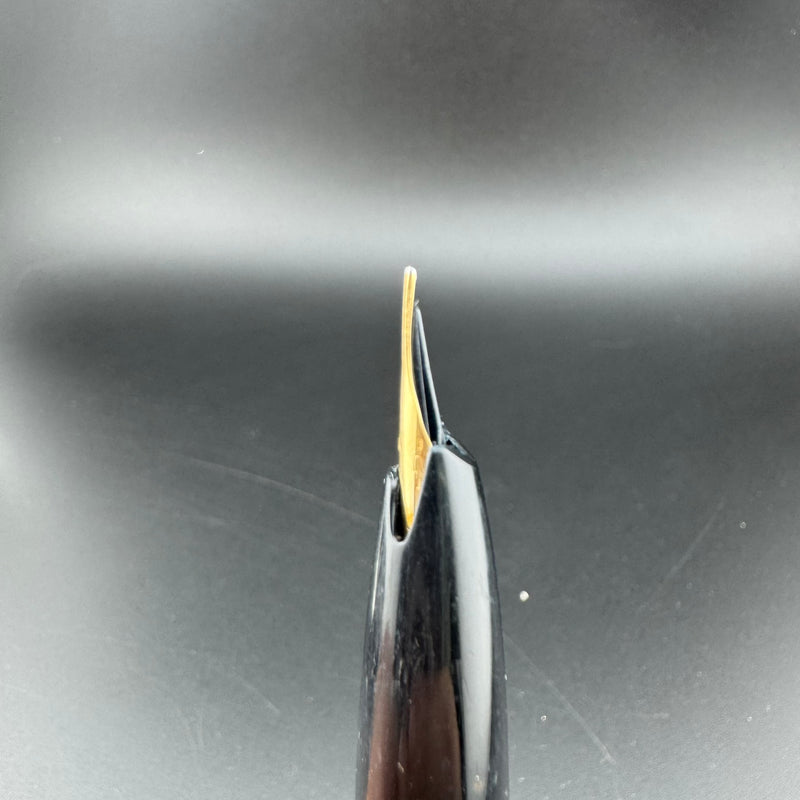 Sailor Black & Gold Pocket Fountain Pen 14K Gold Fine Nib