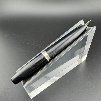 Sailor Black & Gold Pocket Fountain Pen 14K Gold Fine Nib