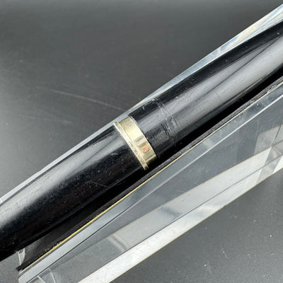 Sailor Black & Gold Pocket Fountain Pen 14K Gold Fine Nib