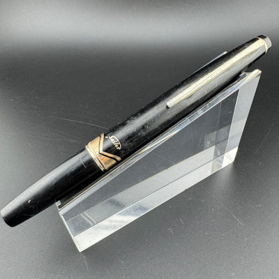 Sailor Black & Gold Pocket Fountain Pen 14K Gold Fine Nib