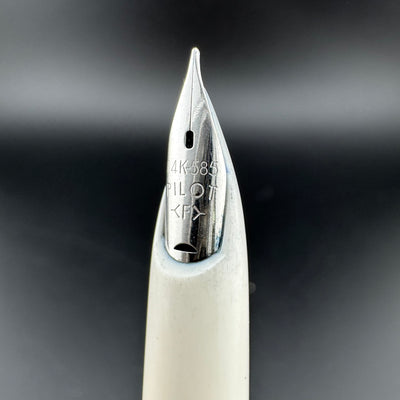 Pilot Elite Lady Pink/Silver Pocket Fountain Pen 14K Gold Fine Nib