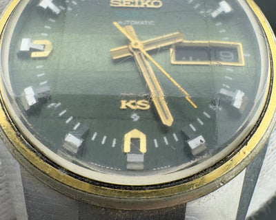 Seiko King Seiko Vanac 56KS Automatic Men's Watch Green Dial w/Box