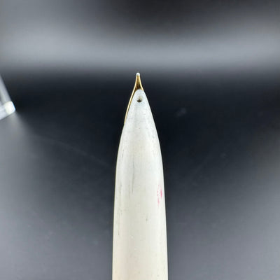 Pilot Elite Lady Silver Heart Pocket Fountain Pen 18K Gold Fine Nib